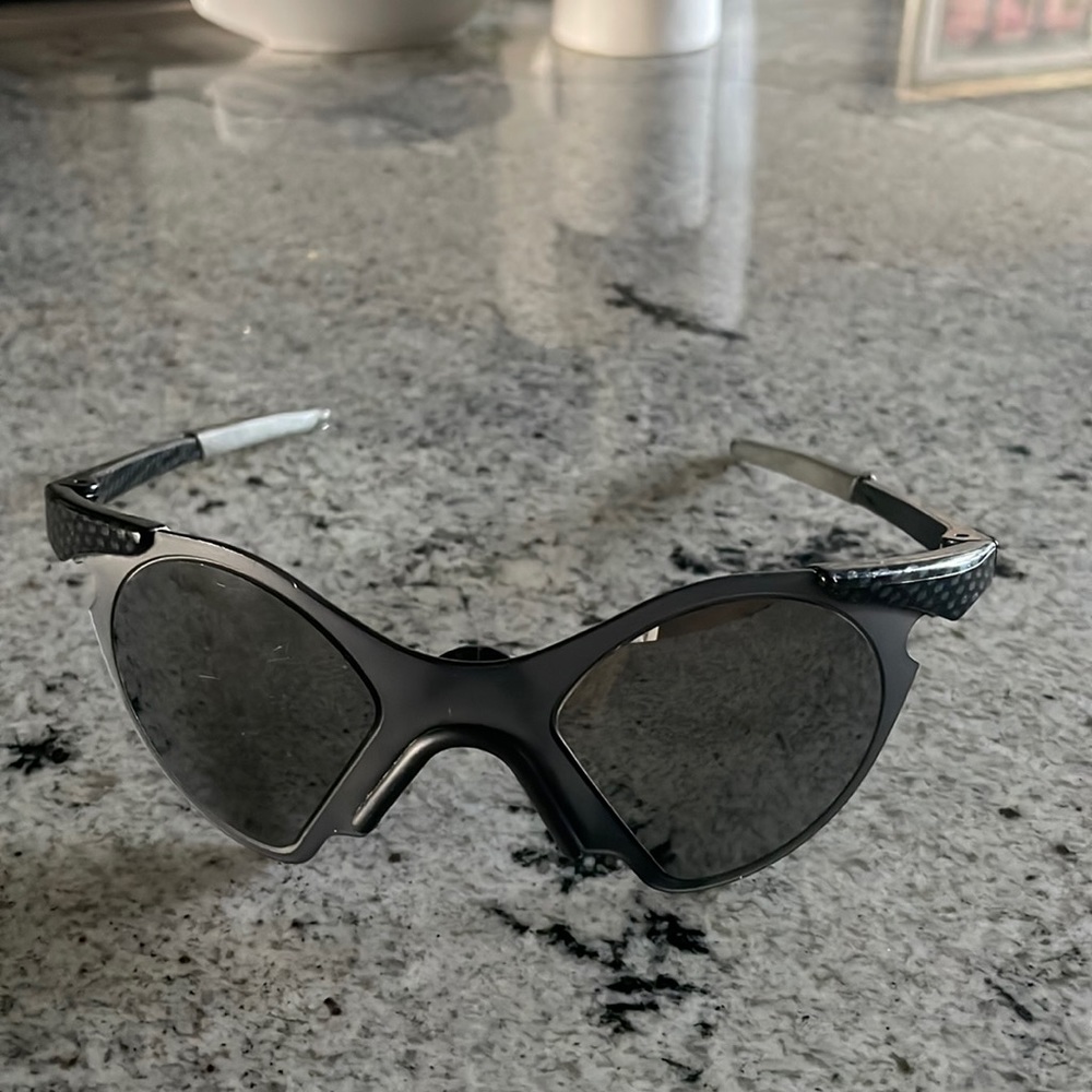 Oakley sunglasses.